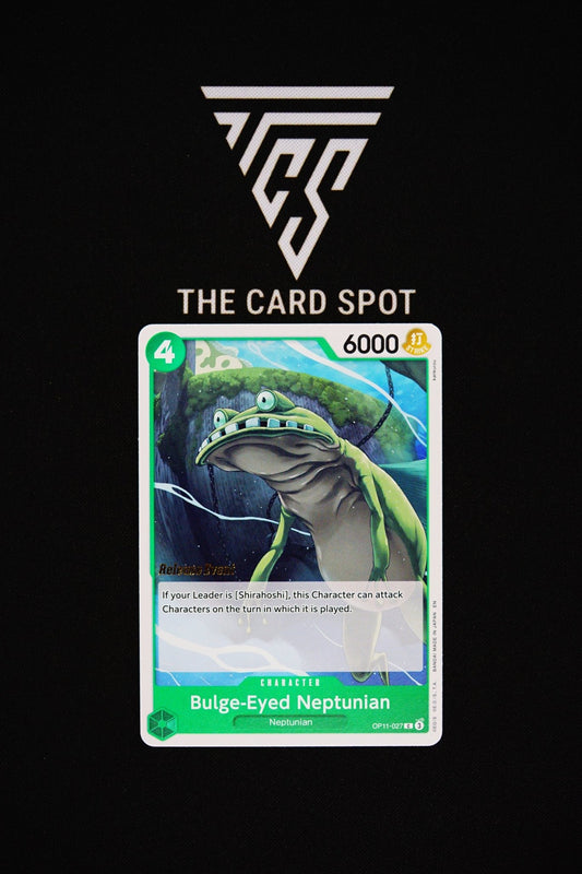 OP11 - 027 [Release Event] Bulge - Eyed Neptunian - One Piece TCG - THE CARD SPOT PTY LTD.
