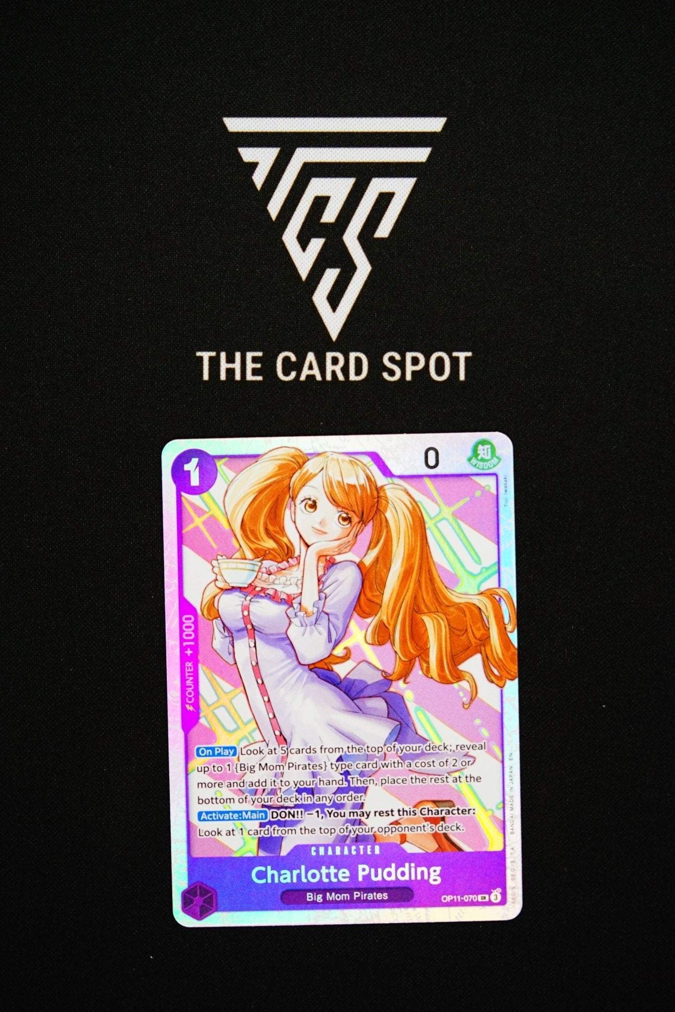 OP11 - 070 Charlotte Pudding SR - One Piece TCG - THE CARD SPOT PTY LTD.