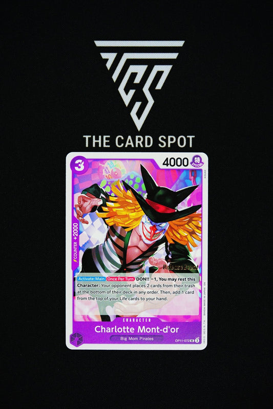 OP11 - 072 [Release Event] Charlotte Mont - d'or - One Piece TCG - THE CARD SPOT PTY LTD.