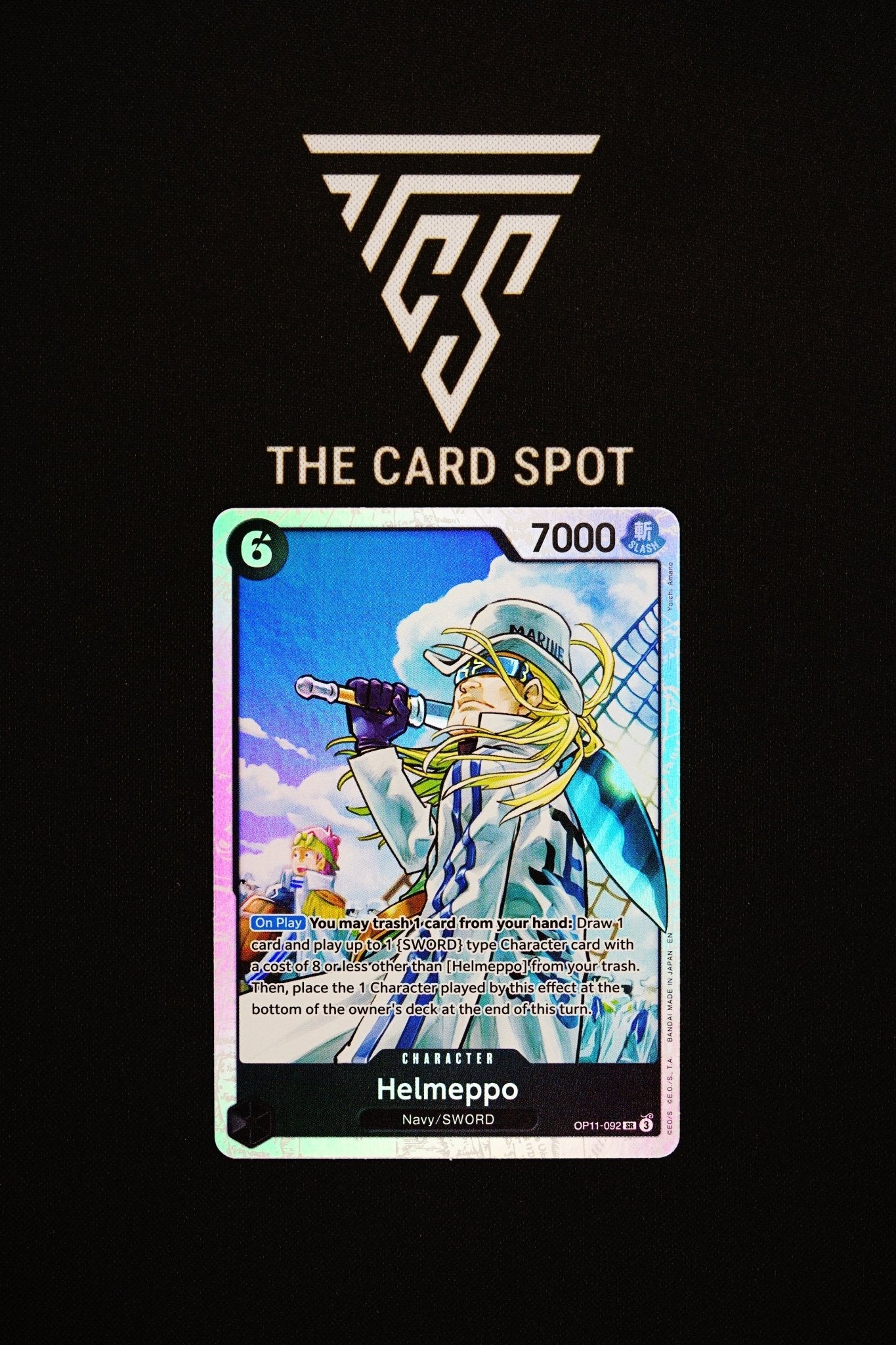 OP11 - 092 Helmeppo SR - One Piece TCG - THE CARD SPOT PTY LTD.