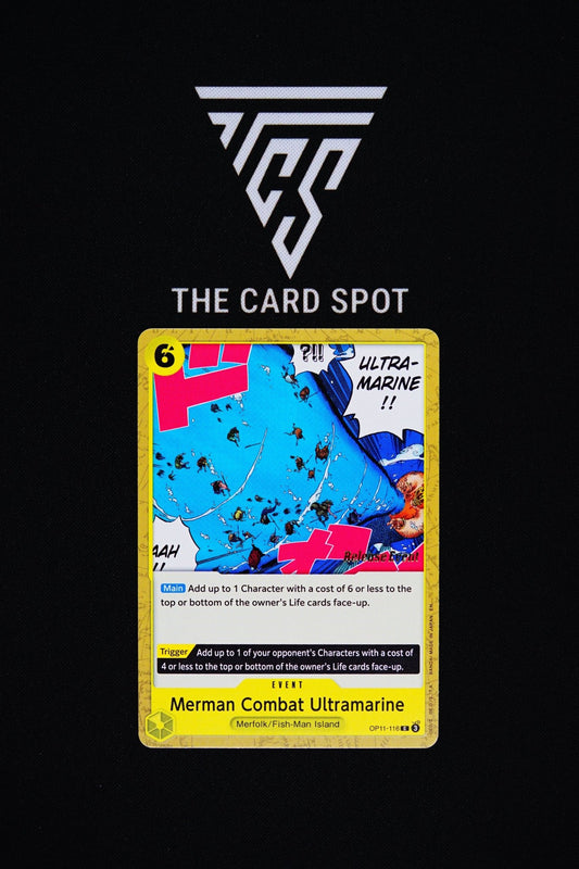 OP11 - 116 [Release Event] Merman Combat Ultramarine - One Piece TCG - THE CARD SPOT PTY LTD.