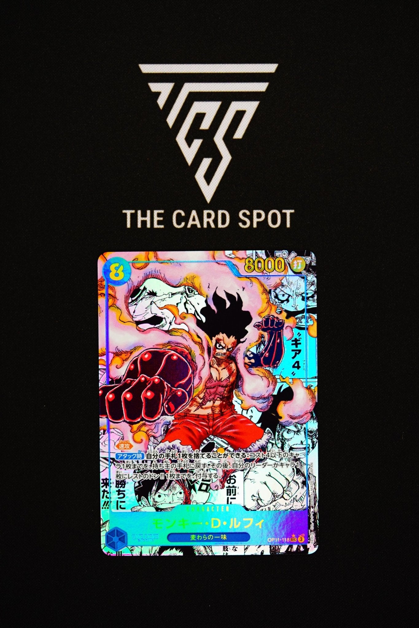 OP11 - 118 Monkey D Luffy (Manga) - One Piece TCG - THE CARD SPOT PTY LTD.