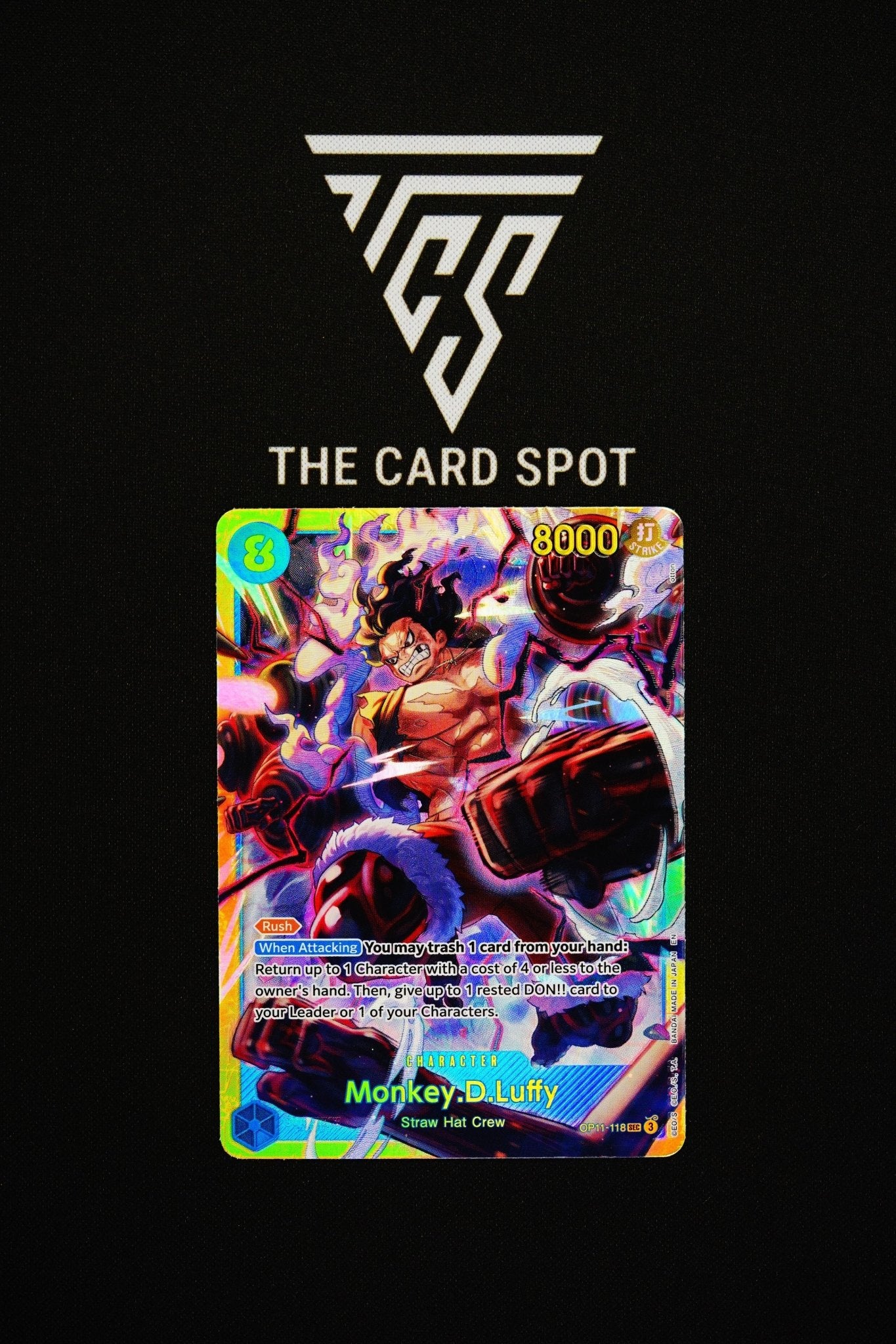 OP11 - 118 Monkey D Luffy - One Piece TCG - THE CARD SPOT PTY LTD.