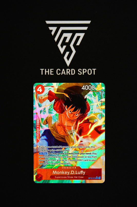 OP12-015 Monkey D Luffy SR Alt Art - One Piece TCG - THE CARD SPOT PTY LTD.