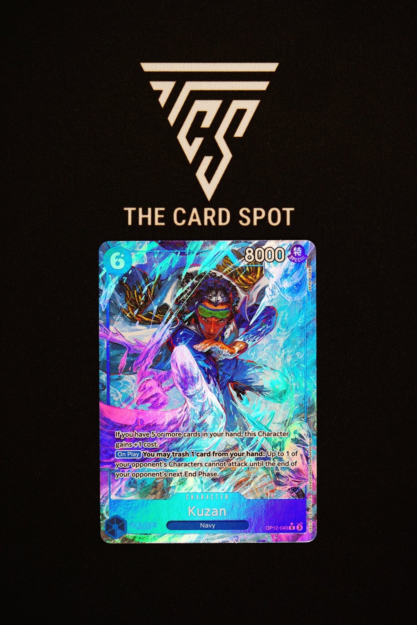 OP12 - 043 Kuzan Alt Art - One Piece TCG - THE CARD SPOT PTY LTD.