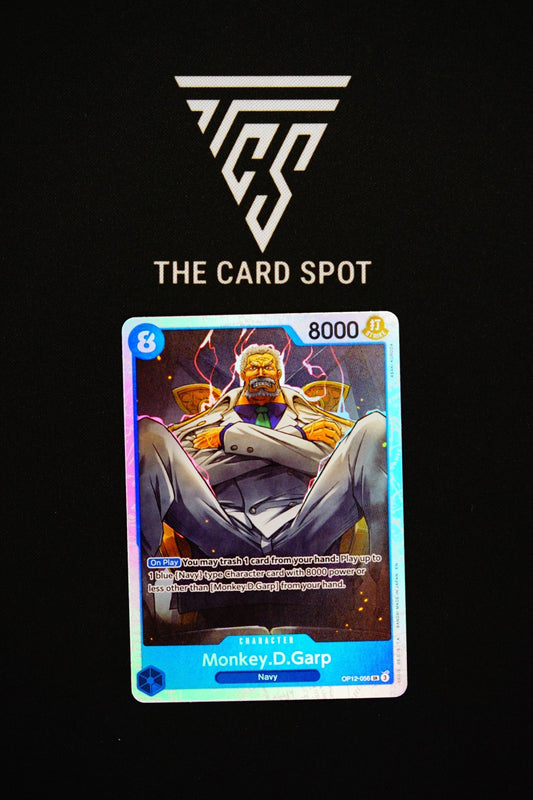 OP12 - 056 Monkey D Garp SR - One Piece TCG - THE CARD SPOT PTY LTD.