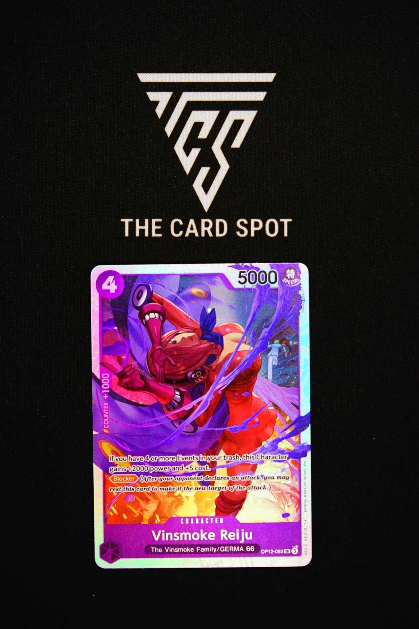 OP12 - 063 Vinsmoke Reiju SR - One Piece TCG - THE CARD SPOT PTY LTD.