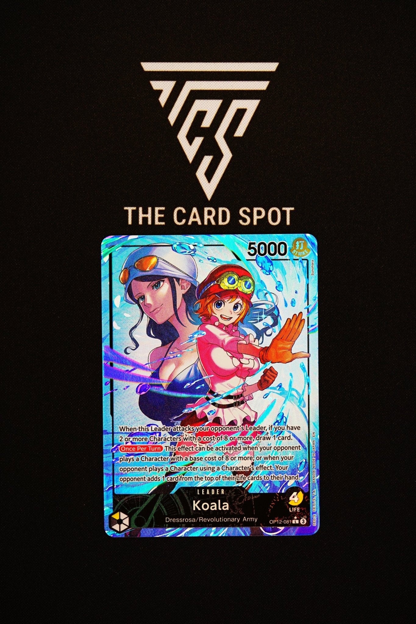 OP12 - 081 Koala (Leader Alt Art) - One Piece TCG - THE CARD SPOT PTY LTD.