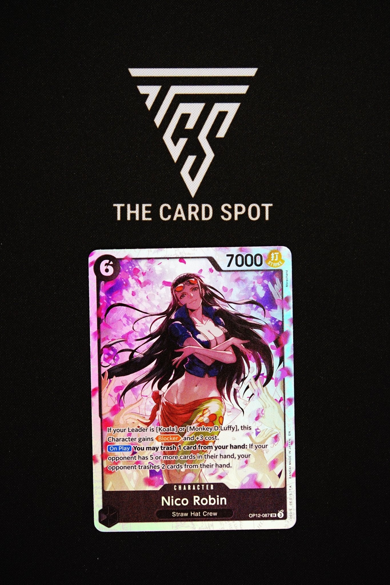 OP12 - 087 Nico Robin SR - One Piece TCG - THE CARD SPOT PTY LTD.