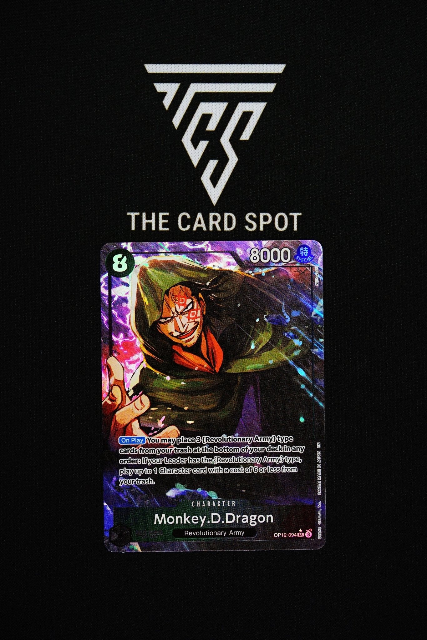 OP12 - 094 Monkey D Dragon Alt Art - One Piece TCG - THE CARD SPOT PTY LTD.