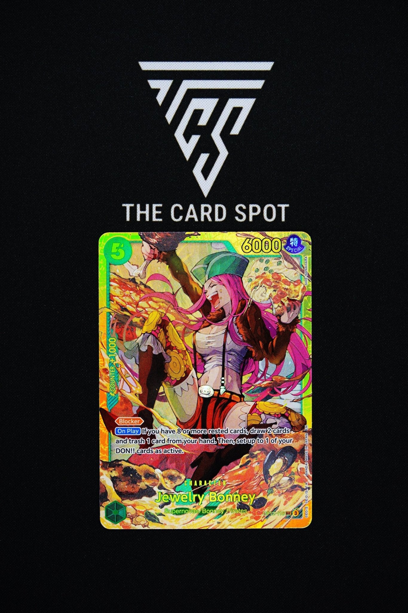 OP12 - 118 Jewelry Bonney - One Piece TCG - THE CARD SPOT PTY LTD.