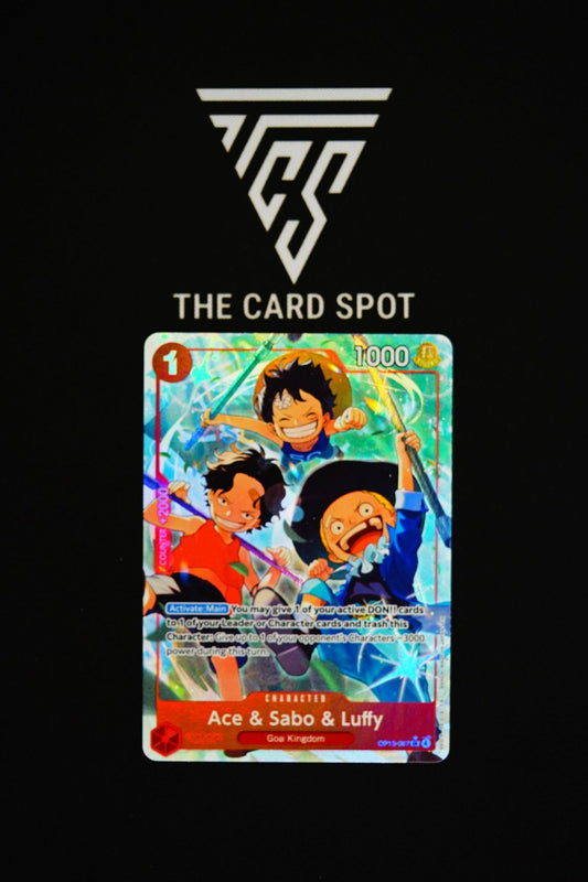 OP13-007 Ace & Sabo & Luffy - One Piece TCG - THE CARD SPOT PTY LTD.