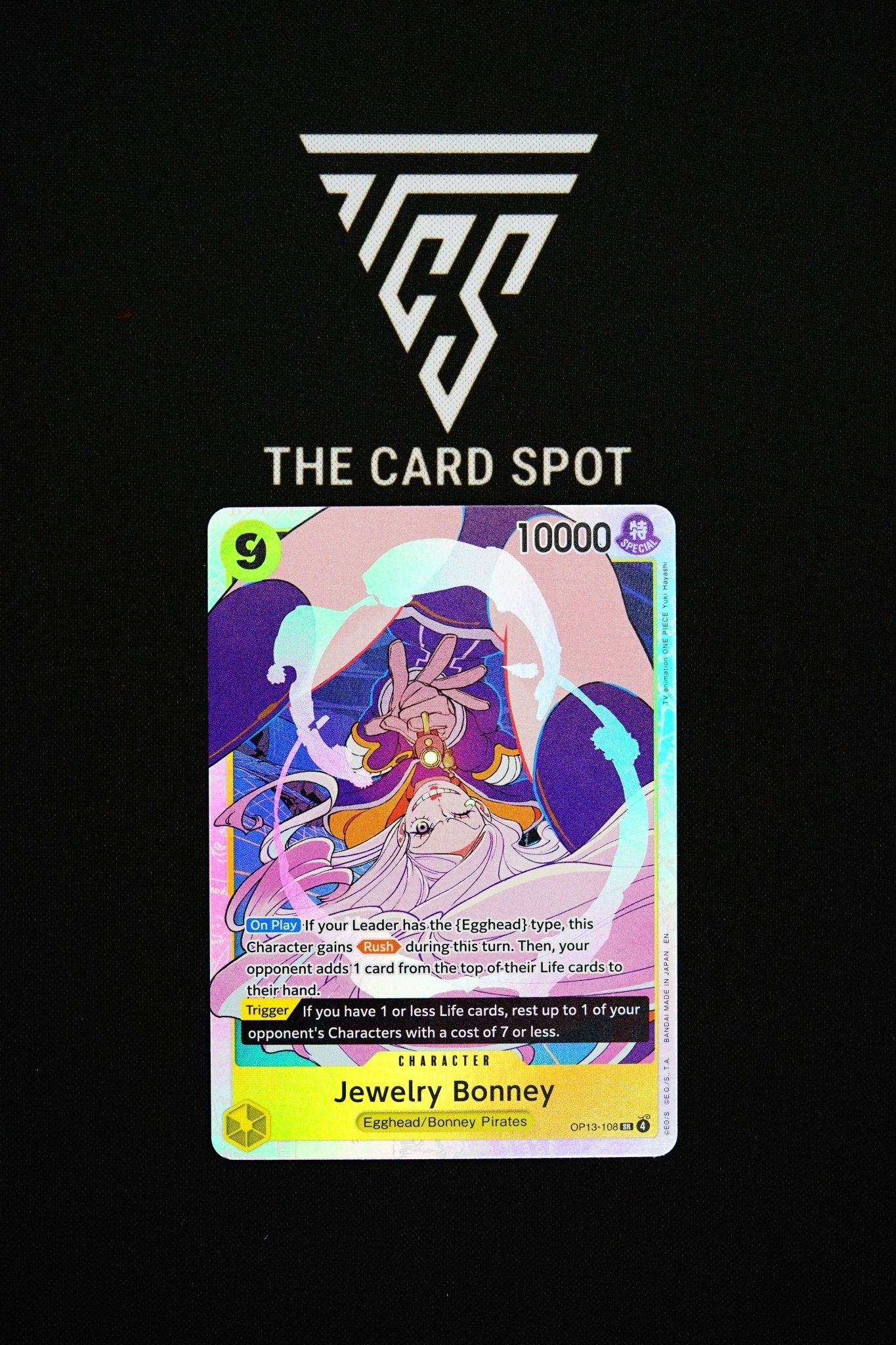 OP13 - 108 Jewelry Bonney SR - One Piece TCG - THE CARD SPOT PTY LTD.