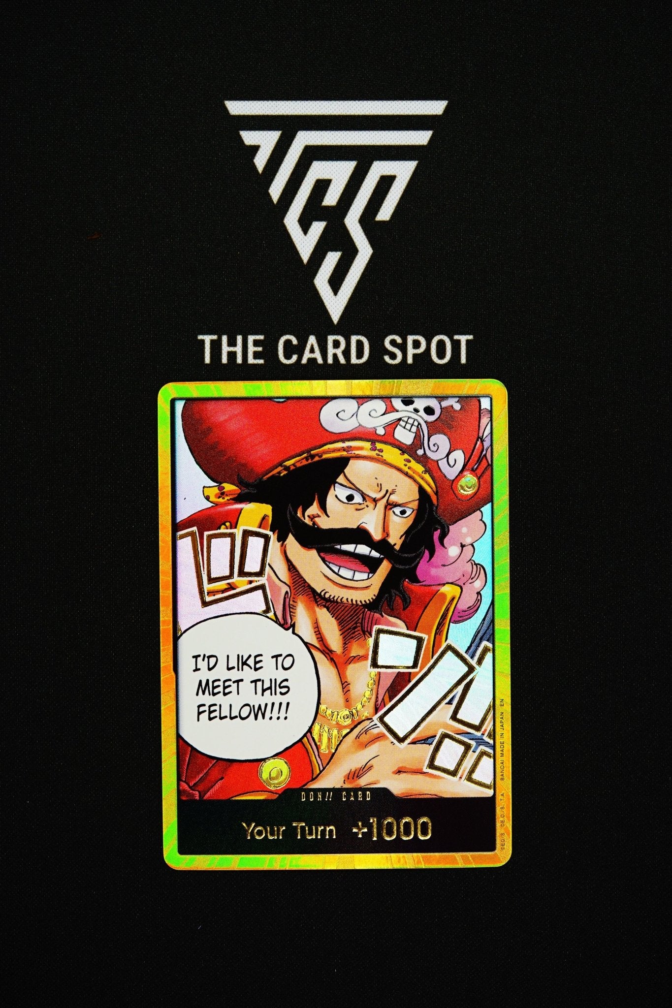 OP13 Gold Don Gol.D Roger - One Piece TCG - THE CARD SPOT PTY LTD.