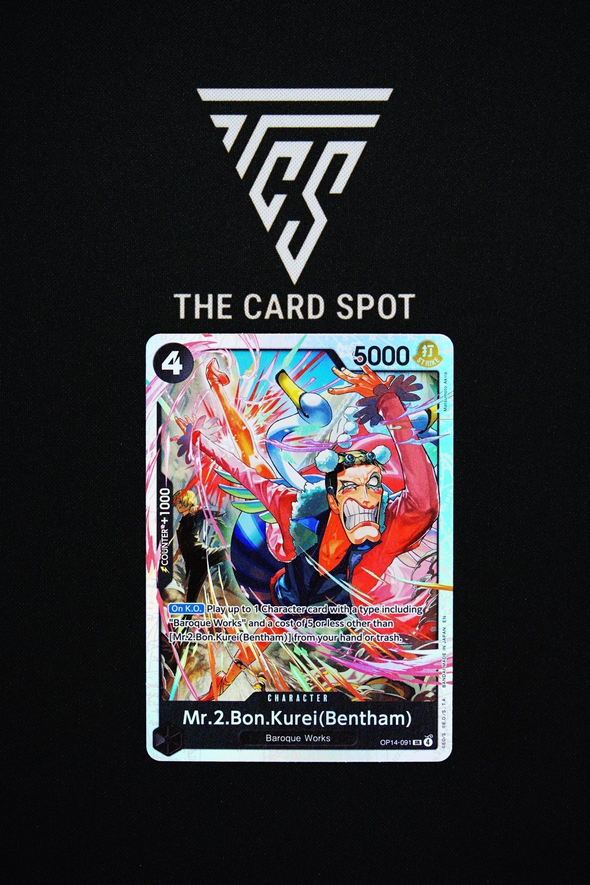 OP14-091 Mr.2.Bon.Kurei(Bentham) - One Piece TCG - THE CARD SPOT PTY LTD.