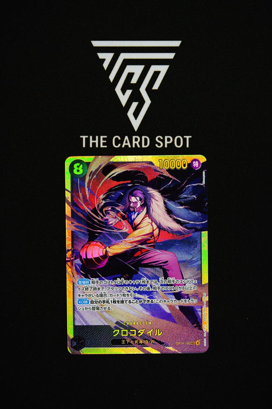 OP14 - 120 SEC Sir Crocodile - One Piece TCG - THE CARD SPOT PTY LTD.