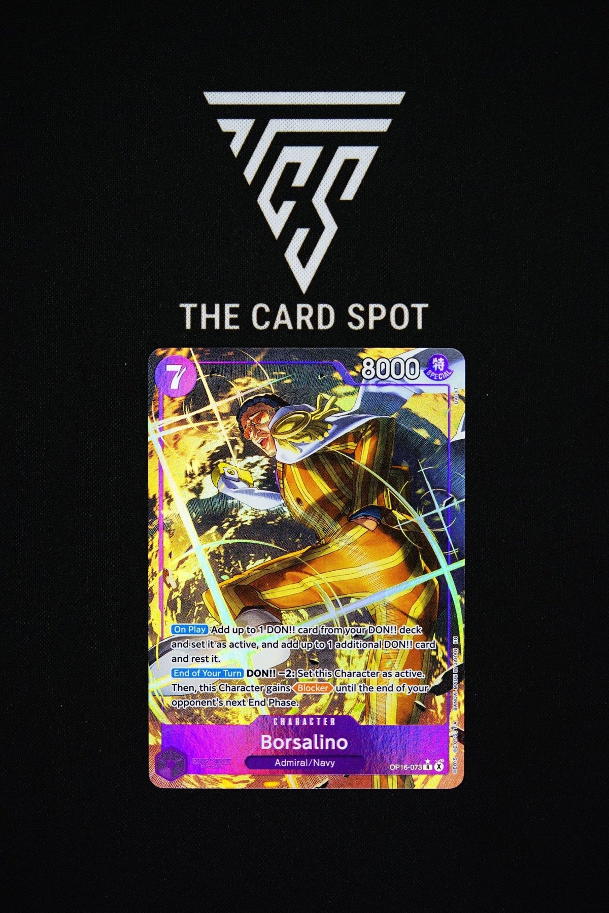 OP16-073 Borsalino - One Piece TCG - THE CARD SPOT PTY LTD.