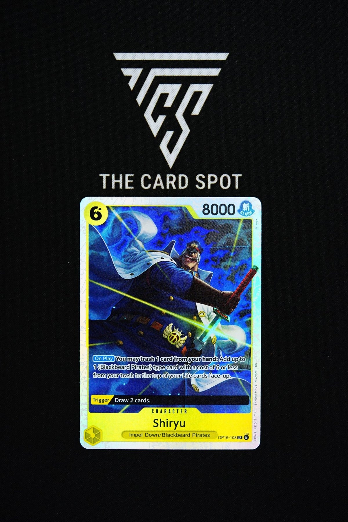 OP16-108 Shiryu - One Piece TCG - THE CARD SPOT PTY LTD.
