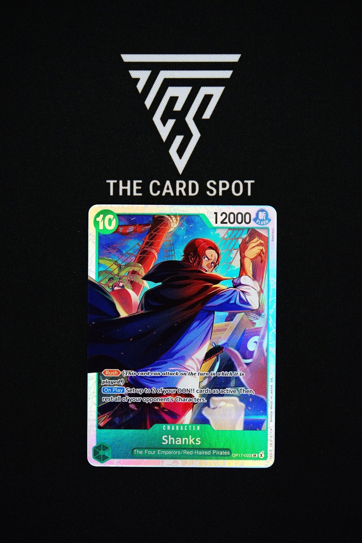 OP17-022 Shanks - One Piece TCG - THE CARD SPOT PTY LTD.