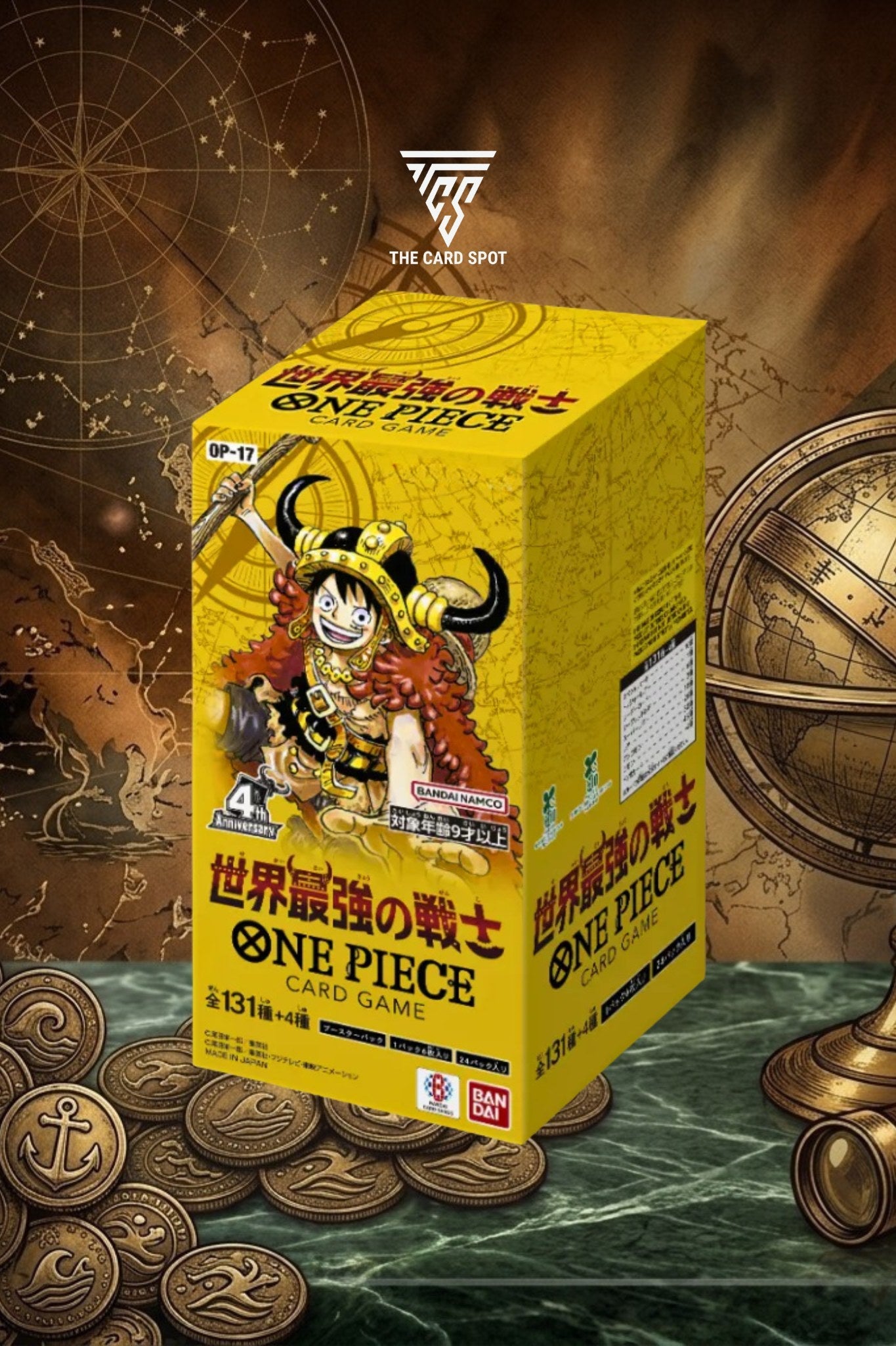 OP17 The Worlds Strongest Warriors Booster Box - One Piece TCG - THE CARD SPOT PTY LTD.