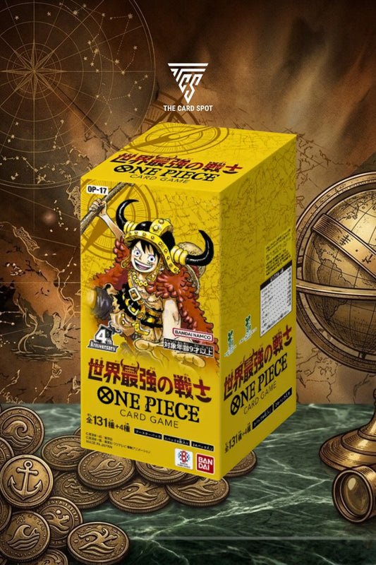 OP17 The Worlds Strongest Warriors Booster Box - One Piece TCG - THE CARD SPOT PTY LTD.