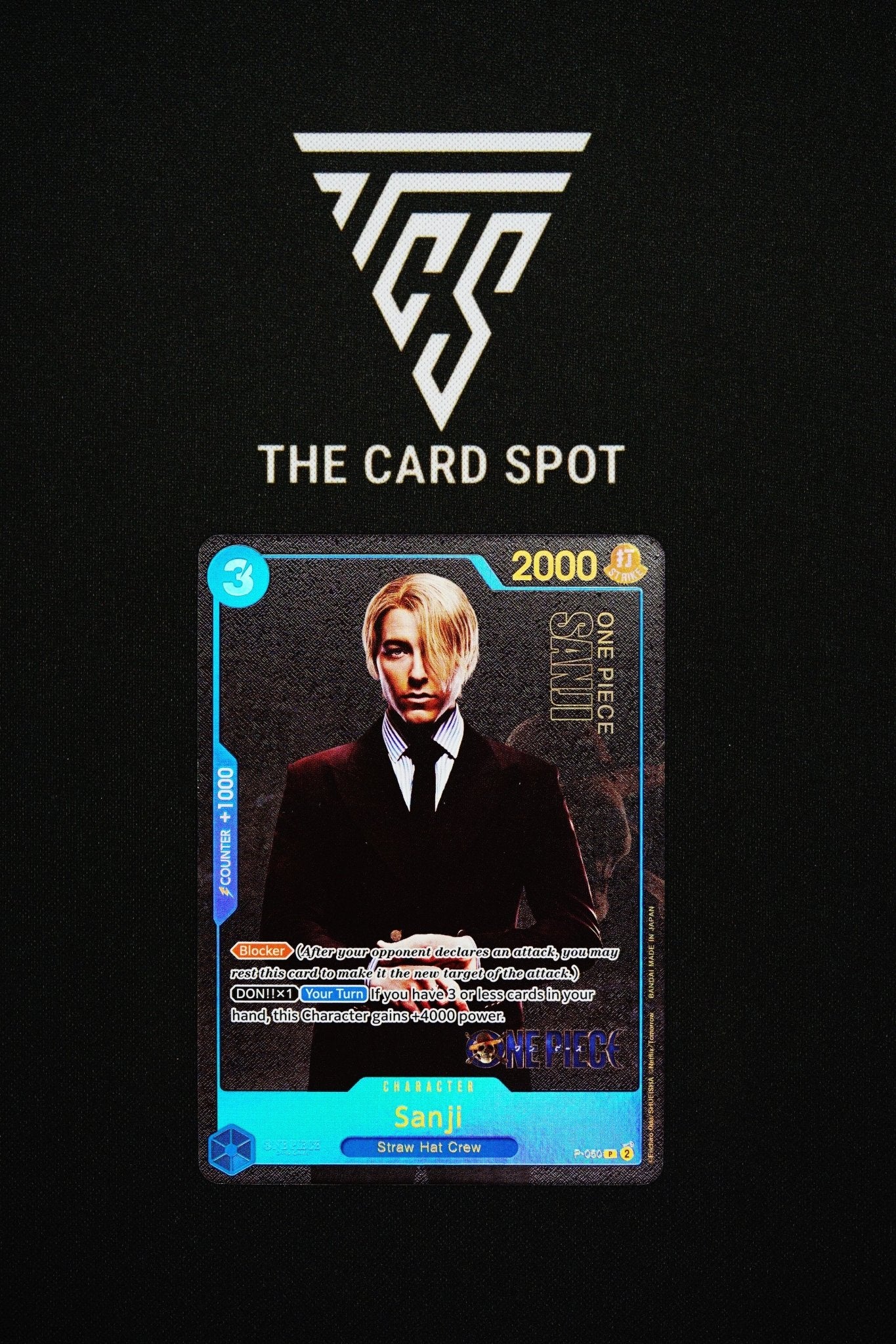 P - 050 Sanji - One Piece TCG - THE CARD SPOT PTY LTD.