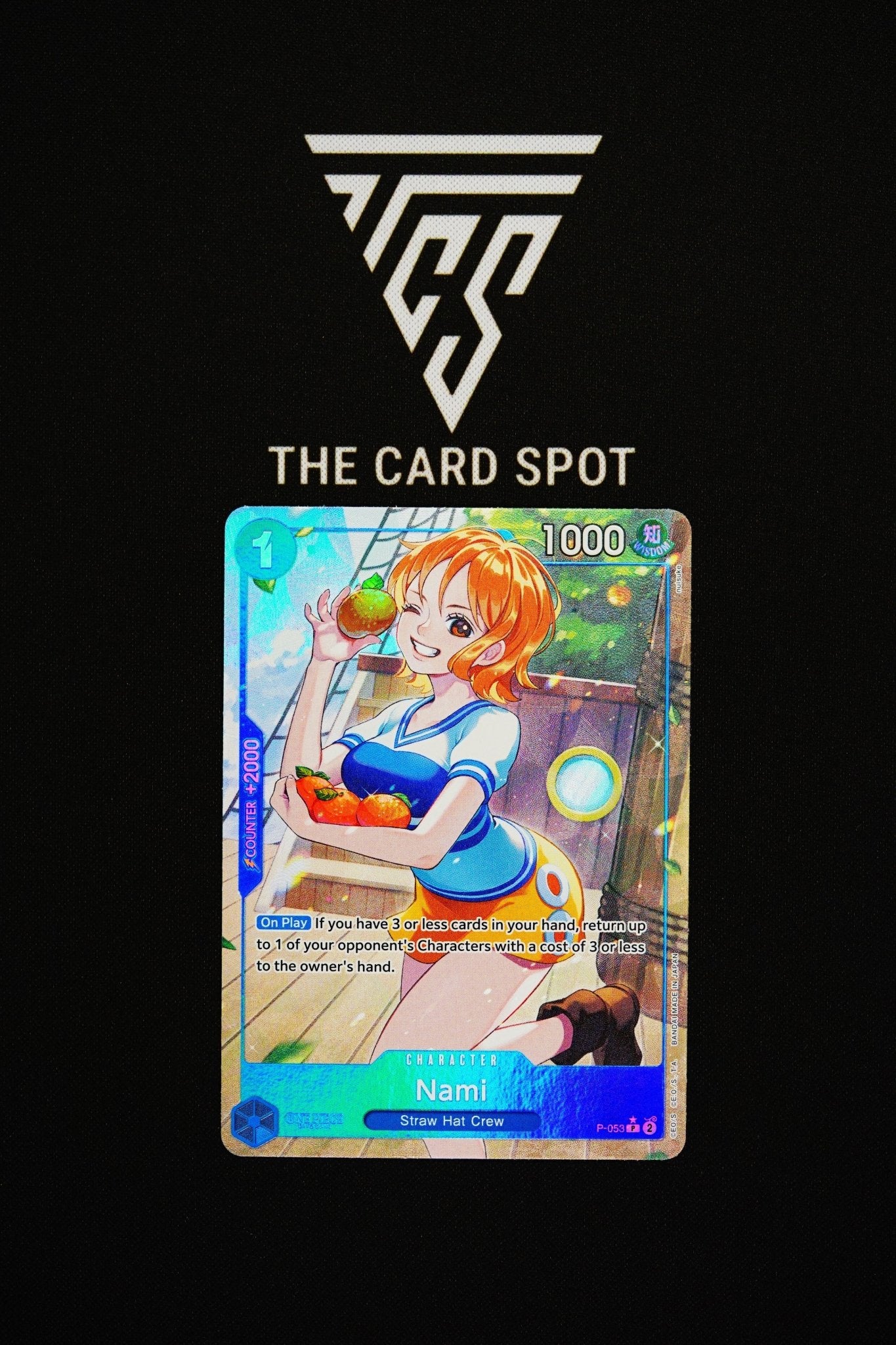 P - 053 Nami (Full Art) - One Piece TCG - THE CARD SPOT PTY LTD.
