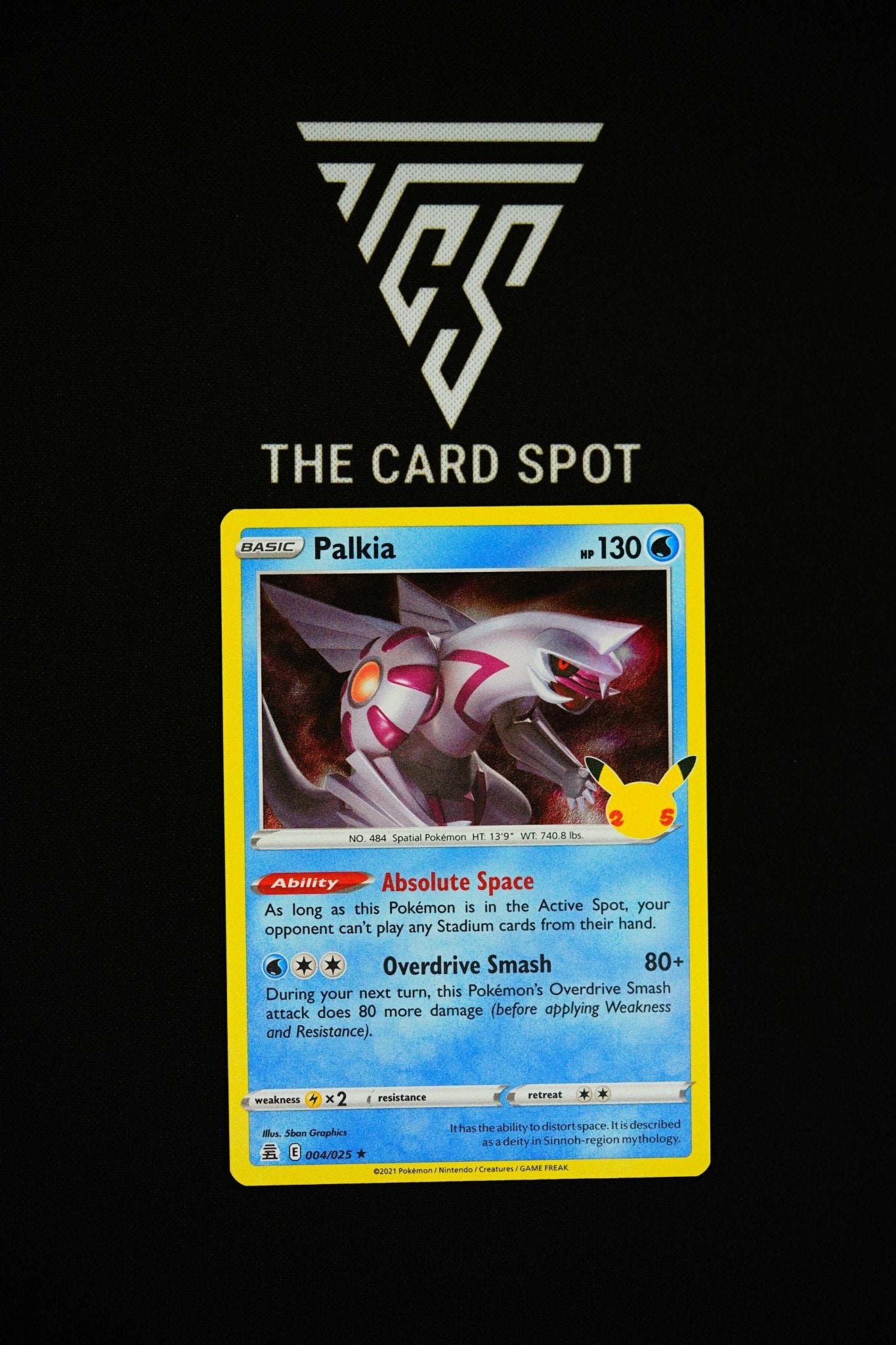 Palkia (004/025) - Celebrations Pokemon - THE CARD SPOT PTY LTD.