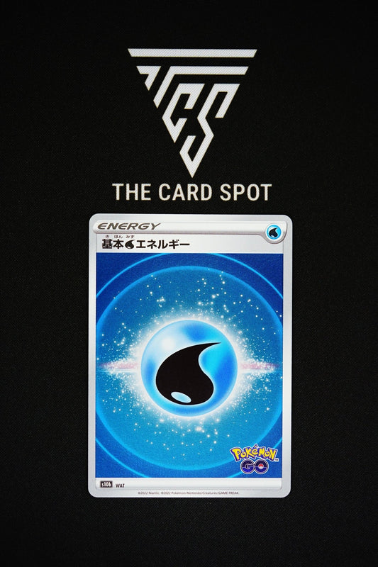 Pokemon Card: Water Energy Pokemon GO - s10b WAT - Japanese - THE CARD SPOT PTY LTD.Pokemon Raw CardsPokémon