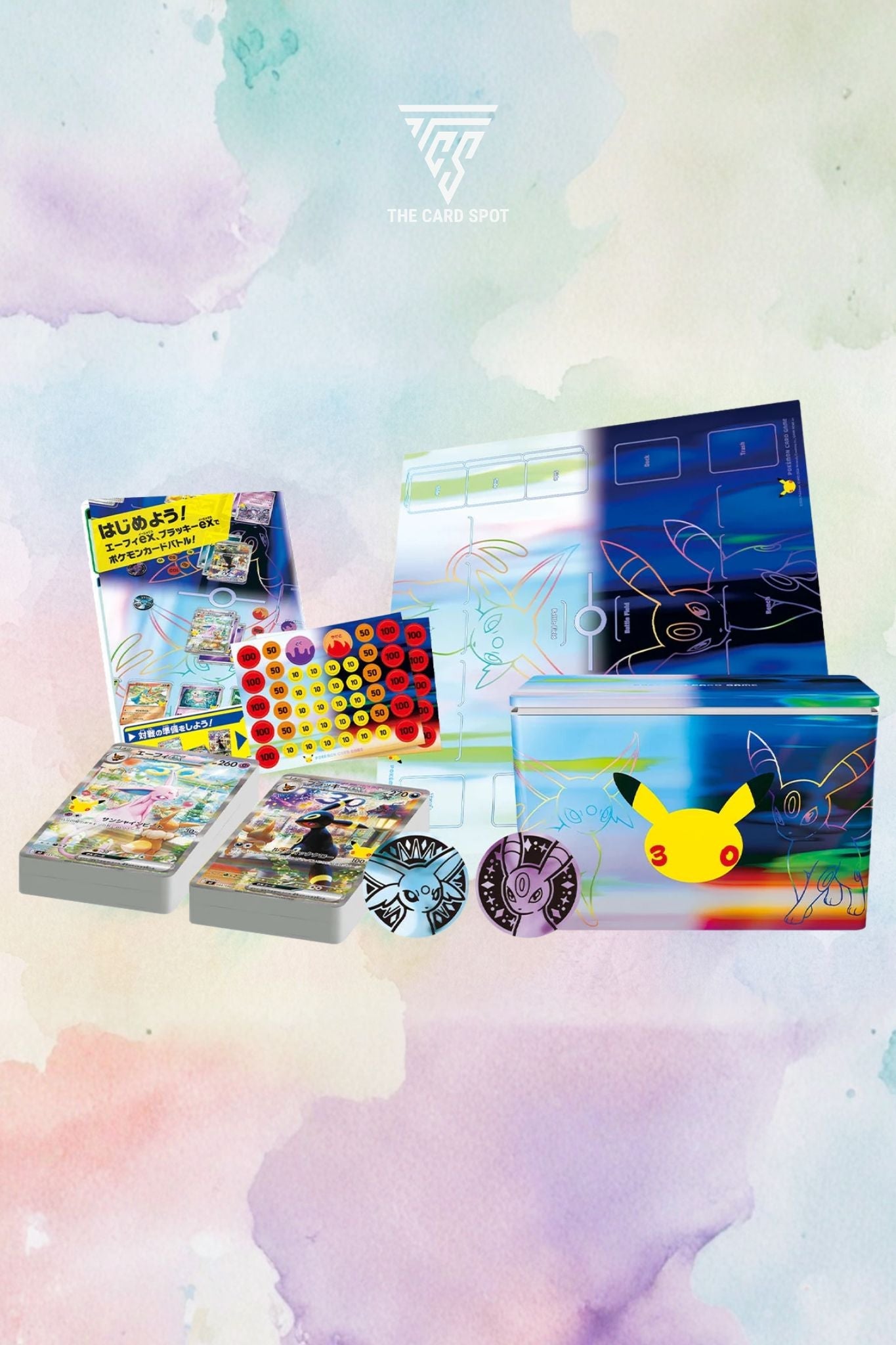 Premium Deck Set Espeon & Umbreon - Pokemon TCG - THE CARD SPOT PTY LTD.
