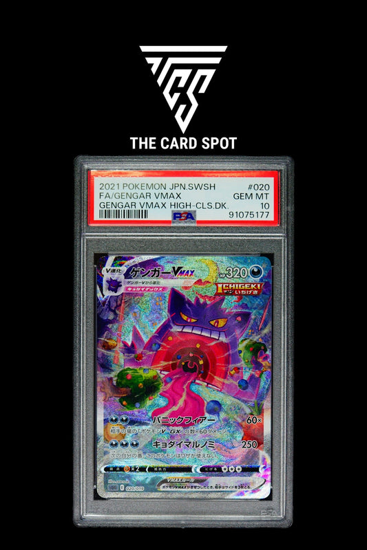 PSA 10 Gengar VMAX - Pokemon TCG - THE CARD SPOT PTY LTD.