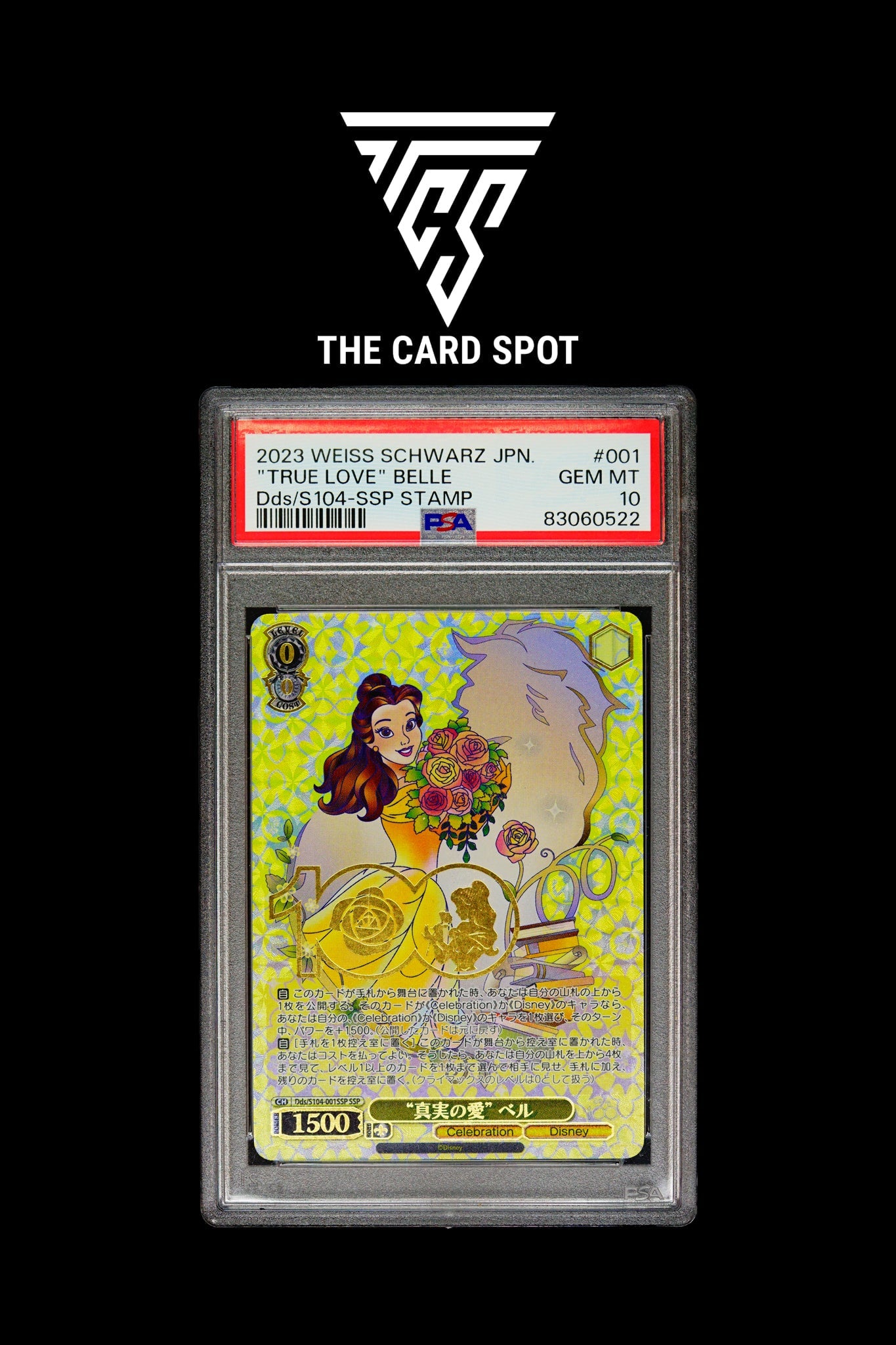 PSA 10 True Love Belle - Disney TCG - THE CARD SPOT PTY LTD.