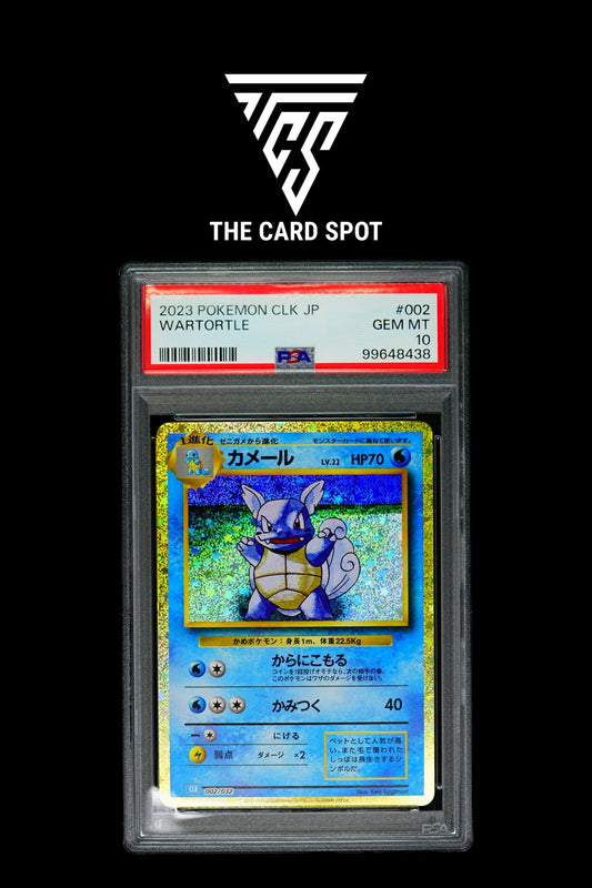 PSA 10 Wartortle - Pokemon TCG - THE CARD SPOT PTY LTD.