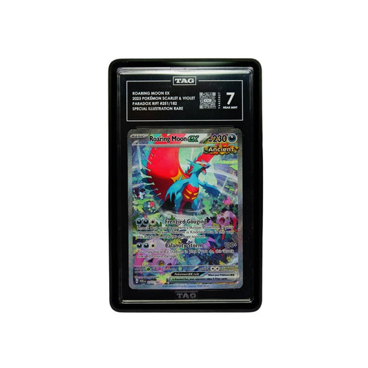 PSA & TAG Black Tempered glass - THE CARD SPOT PTY LTD.