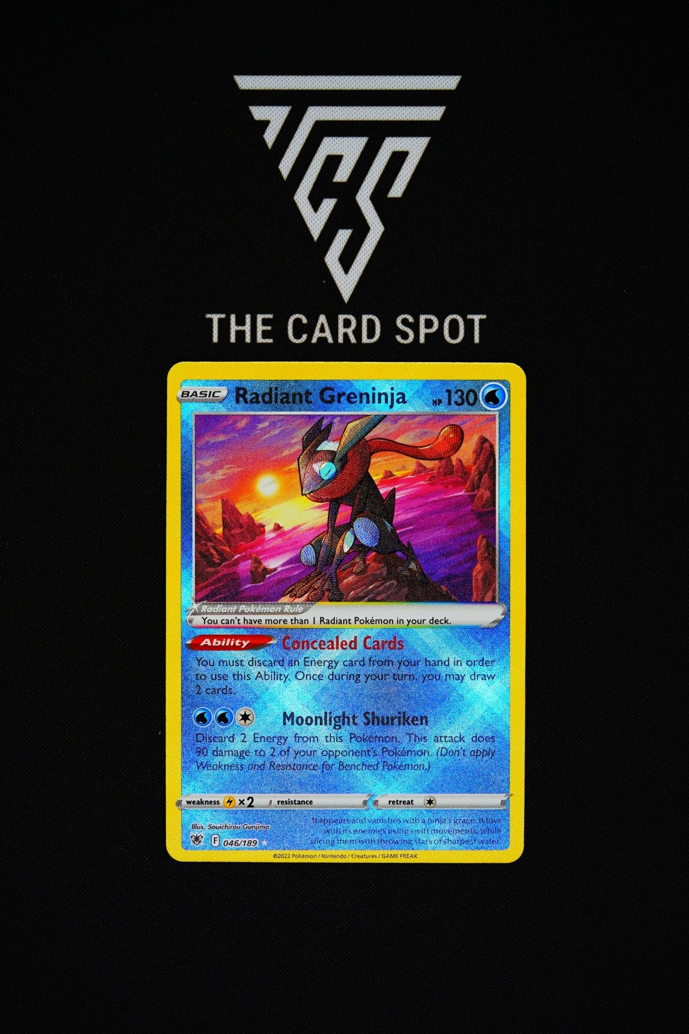 Radiant Greninja #046/189 - Pokemon TCG - THE CARD SPOT PTY LTD.