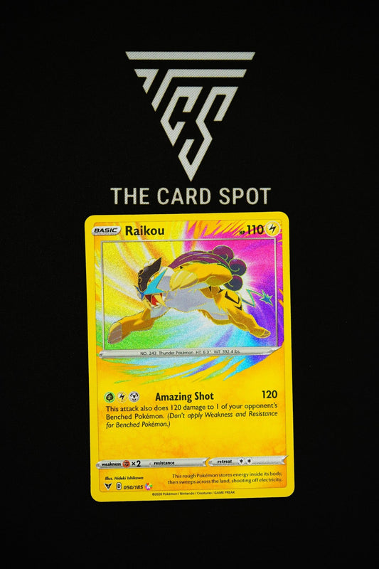 Raikou (050/185) - Vivid Voltage Pokemon - THE CARD SPOT PTY LTD.