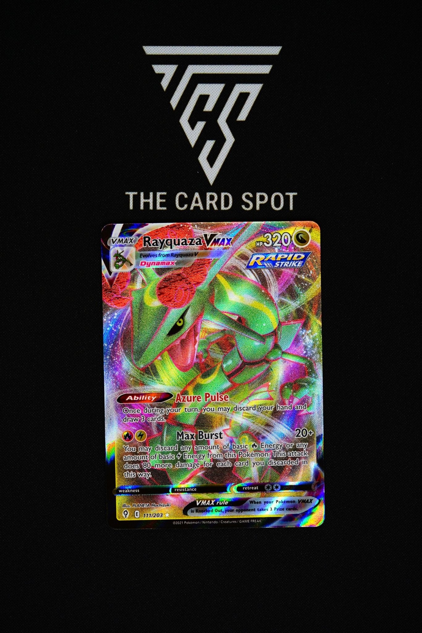 Rayquaza VMAX #111/203 - Pokemon TCG - THE CARD SPOT PTY LTD.