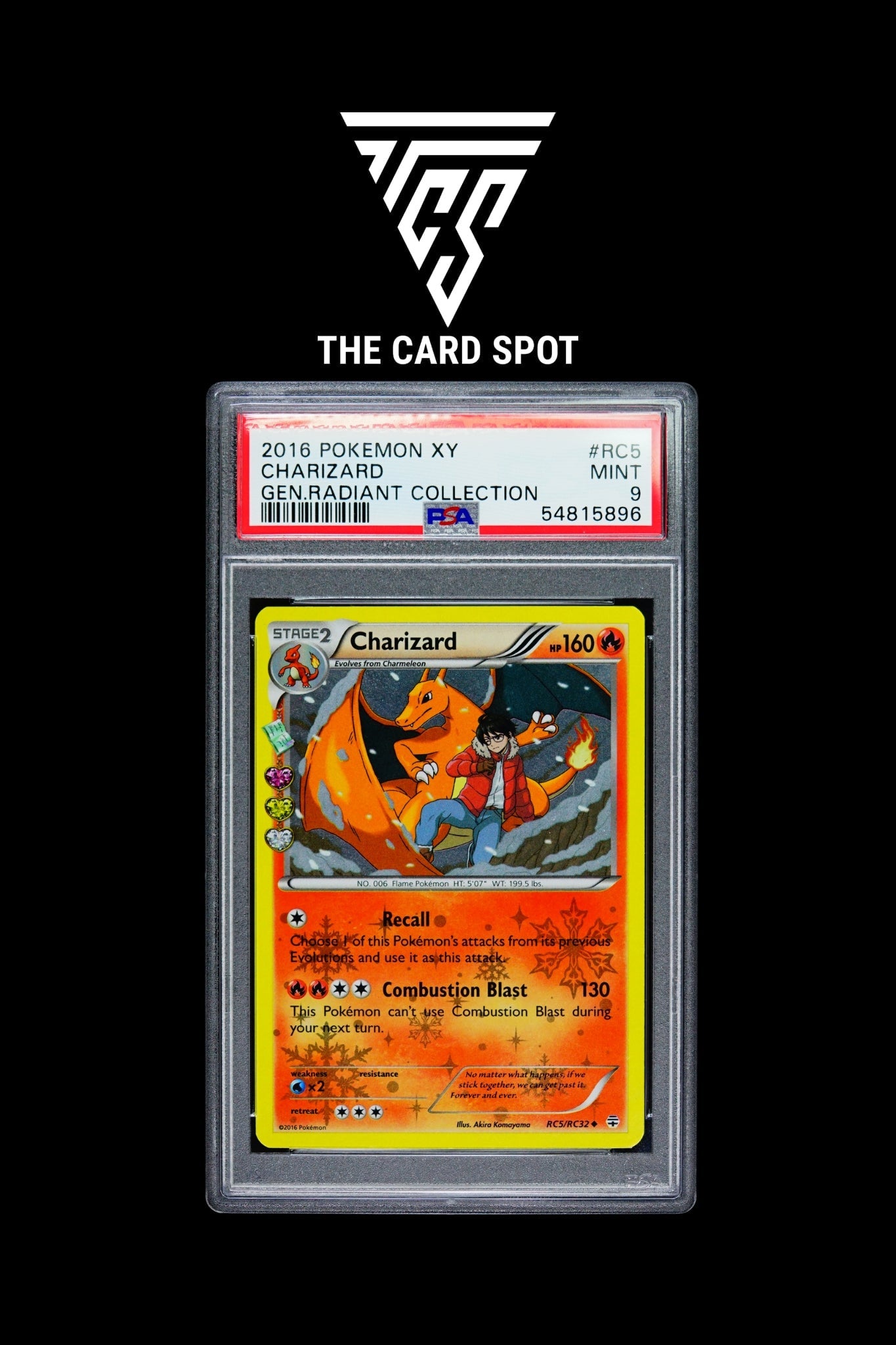 RC5/RC32 Charizard PSA 9 - Pokemon TCG - THE CARD SPOT PTY LTD.
