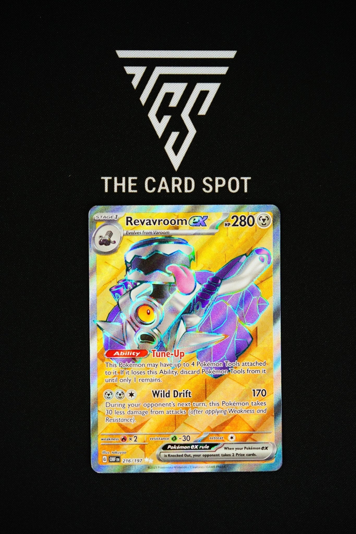 216 197 pokemon card 216/197 - Revavroom ex