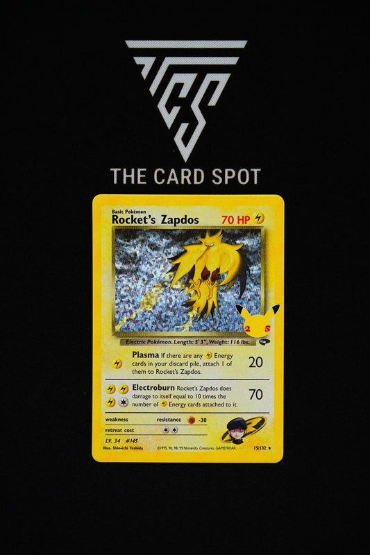 Rocket's Zapdos #15/132 Pokemon TCG - THE CARD SPOT PTY LTD.