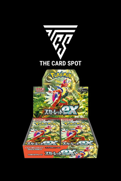 Scarlet Ex Booster Box - Japanese Pokemon - THE CARD SPOT PTY LTD.