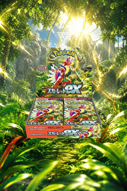 Scarlet Ex Japanese Booster Box SV1S - Pokemon TCG - THE CARD SPOT PTY LTD.