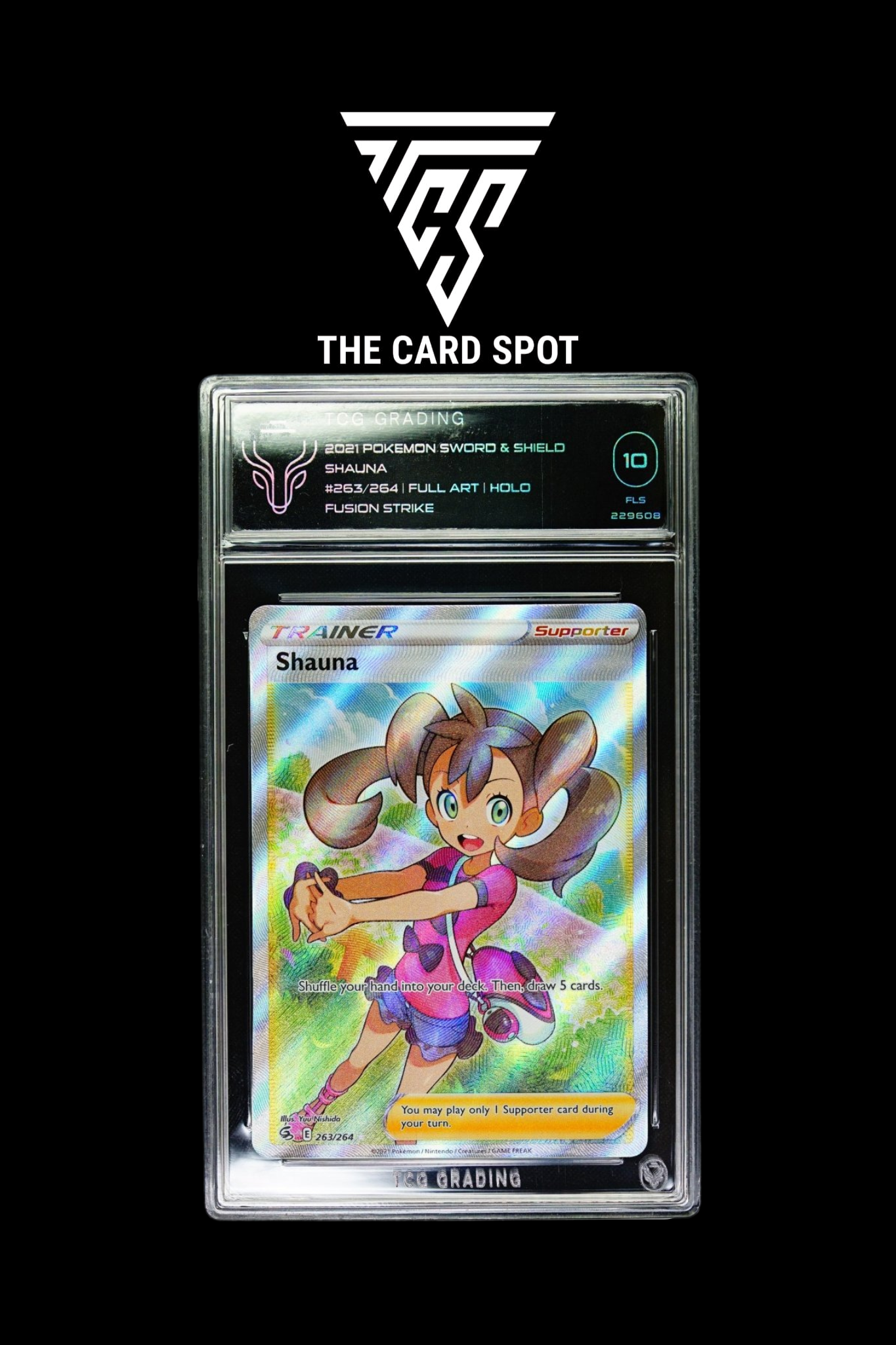 Shauna 263/264 TCG 10 - Pokemon TCG - THE CARD SPOT PTY LTD.