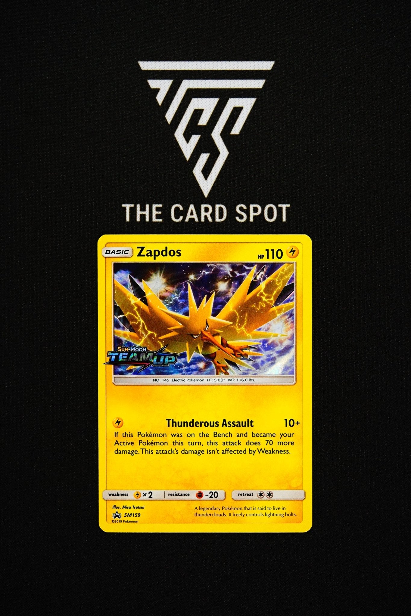 SM159 Zapdos - Pokemon TCG - THE CARD SPOT PTY LTD.