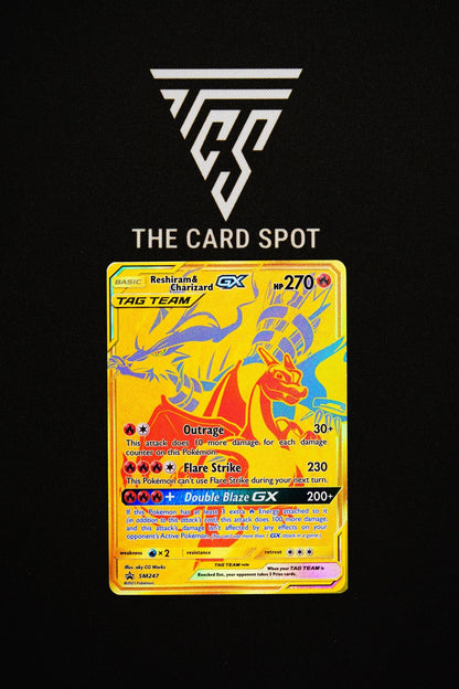 SM247 - Reshiram & Charizard - Pokemon TCG - THE CARD SPOT PTY LTD.