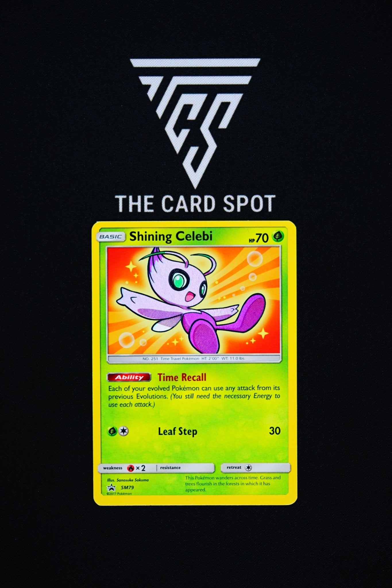 SM79 Shining Celebi - Pokemon TCG - THE CARD SPOT PTY LTD.