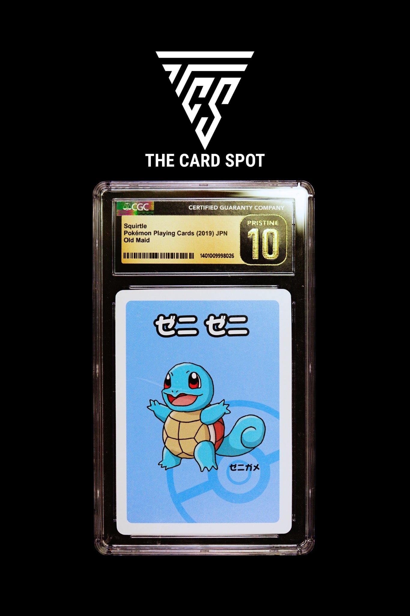 Squirtle Old Maid CGC 10 Pristine - Pokemon TCG - THE CARD SPOT PTY LTD.