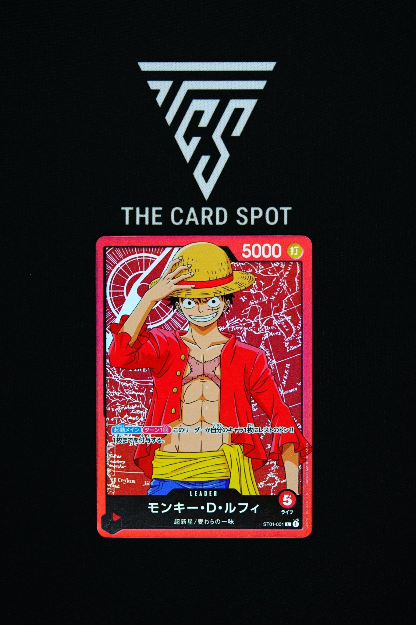 ST01 - 001 Monkey.D.Luffy - One Piece TCG - THE CARD SPOT PTY LTD.