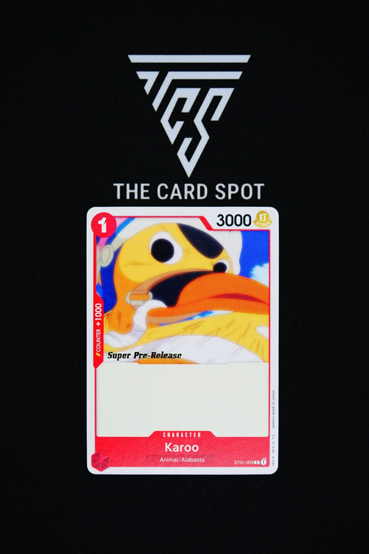ST01 - 003 [Super Pre - Release] Karoo - One Piece TCG - THE CARD SPOT PTY LTD.