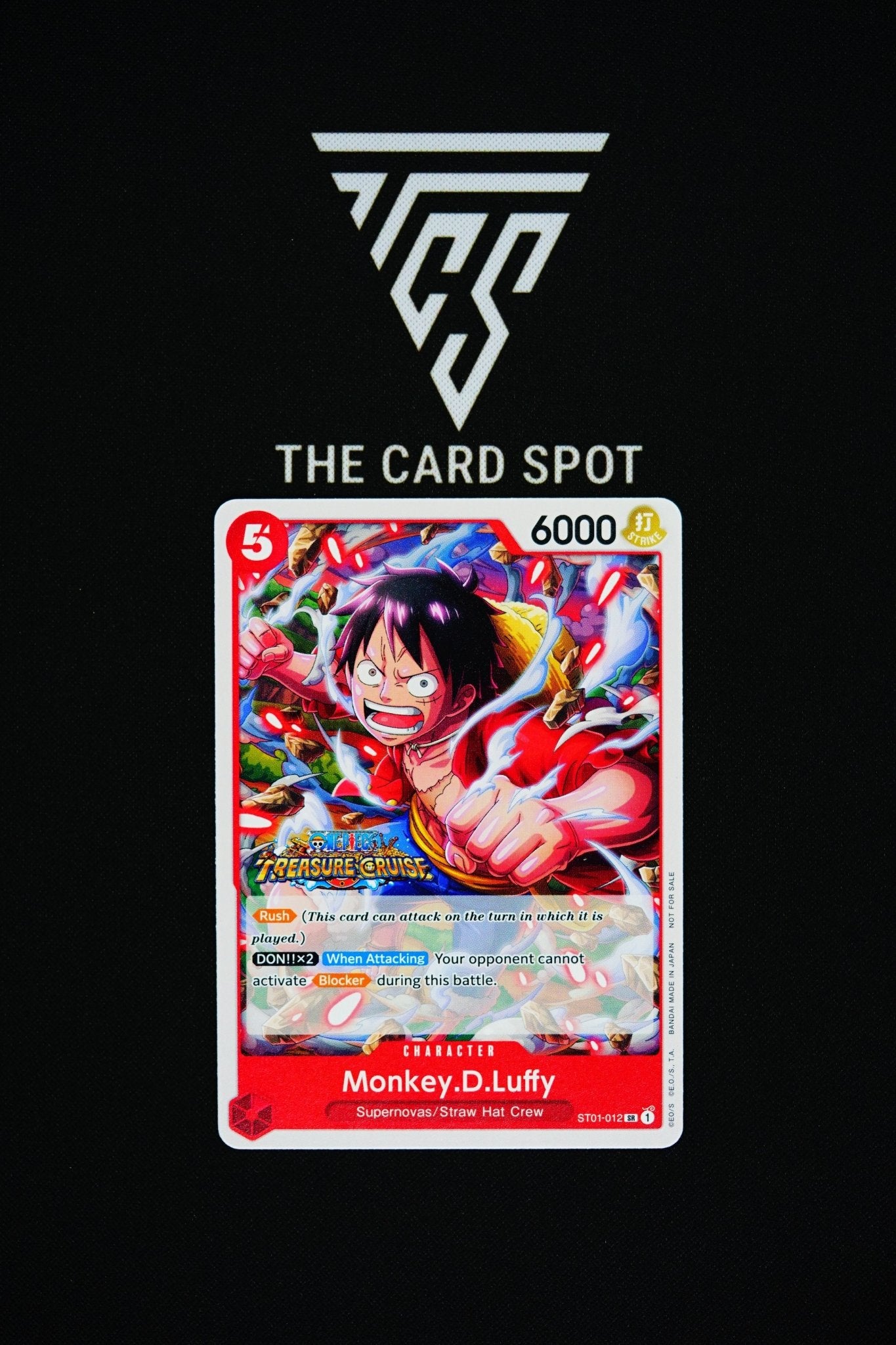ST01 - 012 [Treasure Cruise] Monkey.D.Luffy - One Piece TCG - THE CARD SPOT PTY LTD.